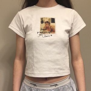 Réalisation Par Claudia Schiffer The Milkshake Tee in White XXS